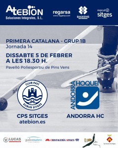 CPS Sitges Vs Andorra (14ª jornada 1ª Catalana 2021/22)