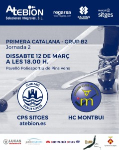 CPS Sitges vs HC Montbui (12/3/22)